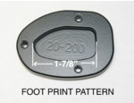 20-200, SIDESTAND FOOT ENLARGER, F800GT, F800S, F800ST (FOR 1-7/8" FOOT PAD) (20-200)